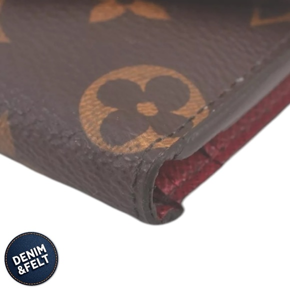 Louis Vuitton Fuchsia Monogram Portefeuille Zoe Compact Wallet | PRELOVED!!🤎 - Picture 9 of 16